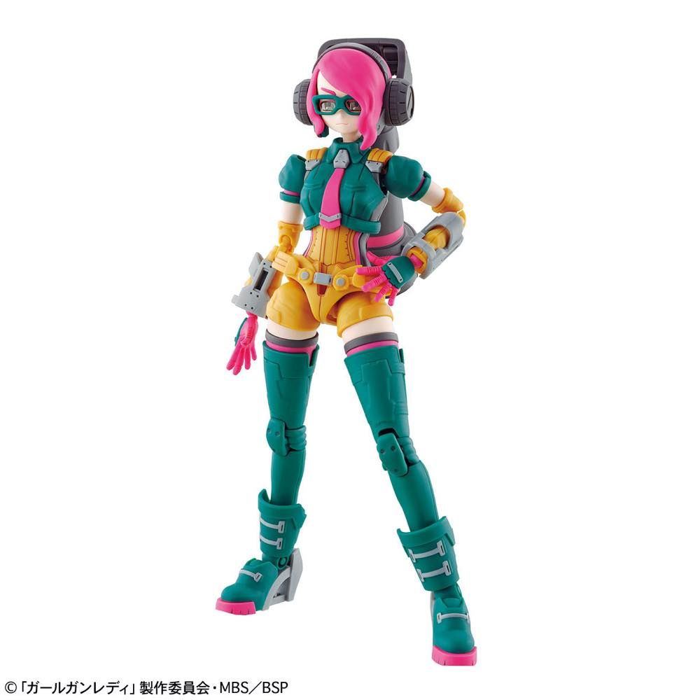Bandai Girl Gun Lady Commander Bianca Model Kit - Anime Action Figure for Collectors & Hobbyists - Perfect for Display, Cosplay & Gifts