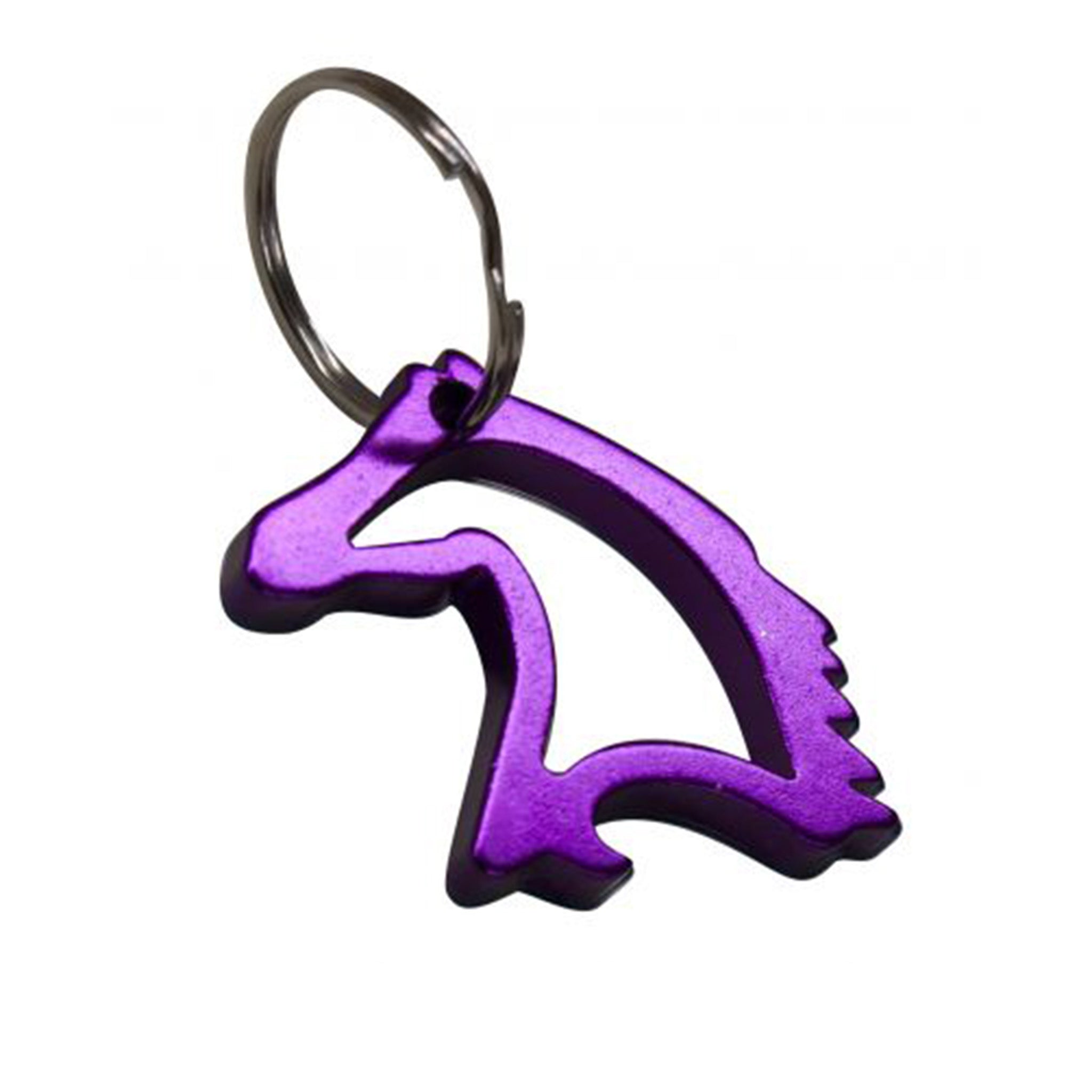 Premium Aluminum Horse Head Keychain - Durable & Stylish Key Ring for Keys, Bags, or Gifts - Perfect for Equestrian Lovers, Horse Riders & Outdoor Enthusiasts