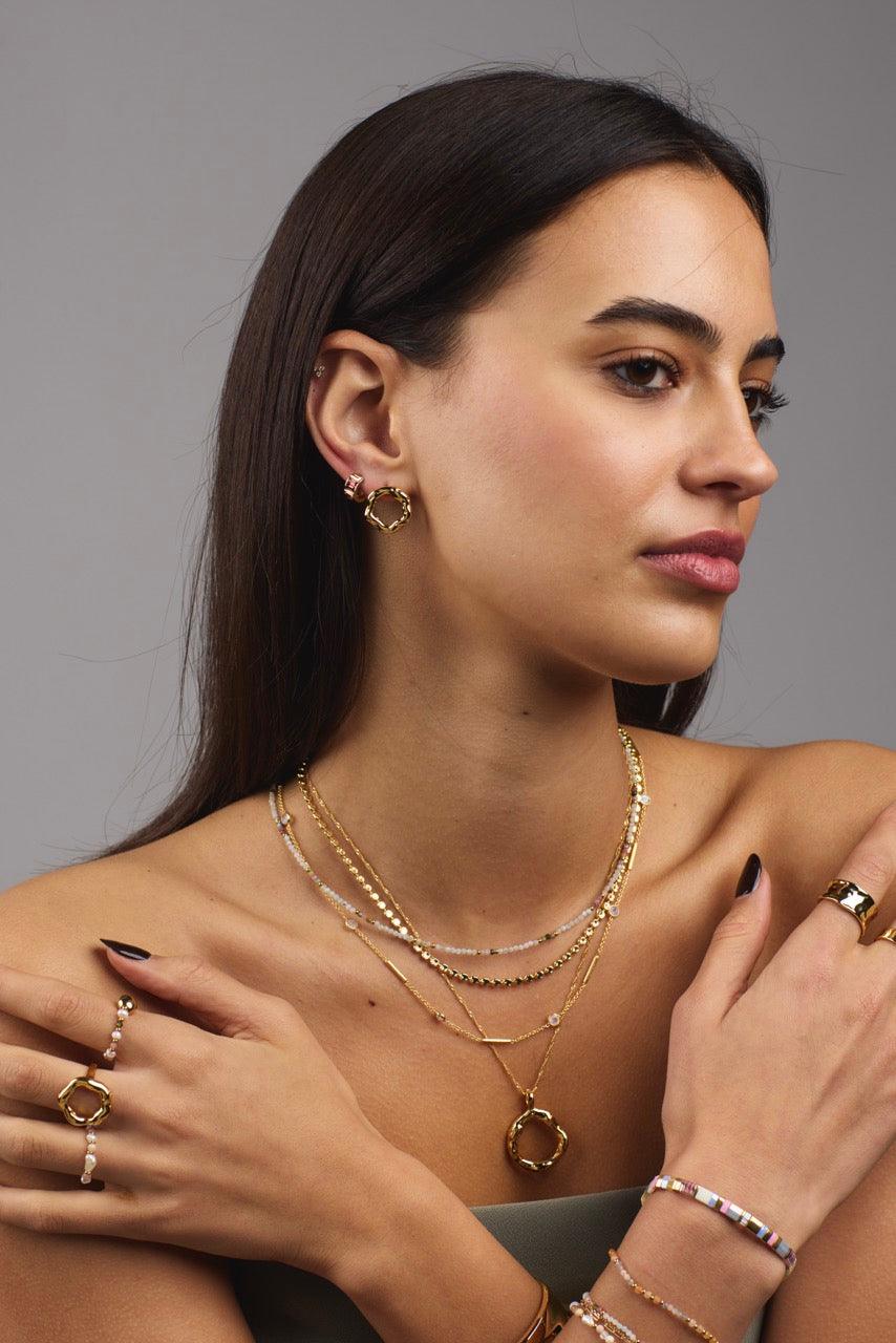 Zafino Belle Elegant Gold Plated Necklace for Women - Perfect for Weddings, Parties & Everyday Wear
