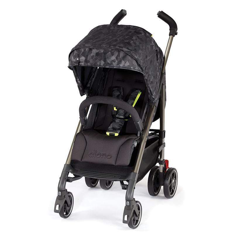 Diono Flexa Lightweight Compact Stroller for Travel - Easy Fold Baby Stroller with Adjustable Canopy & Storage Basket - Perfect for Airports, Shopping & Daily Walks