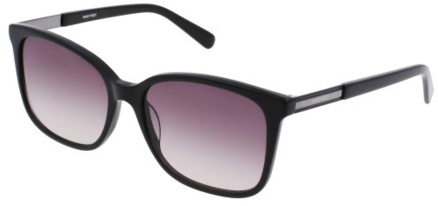Nine West NW 644 S 001 Black Polarized Sunglasses for Women - UV Protection, Fashionable & Lightweight - Perfect for Driving, Beach & Outdoor Activities