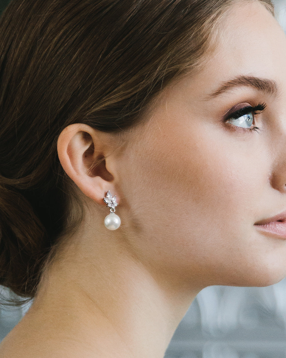 Peyton Pearl Dangle Earrings for Women - Elegant Drop Pearl Jewelry Gift for Bridal, Party & Special Occasions | Hypoallergenic & Lightweight Fashion Accessories