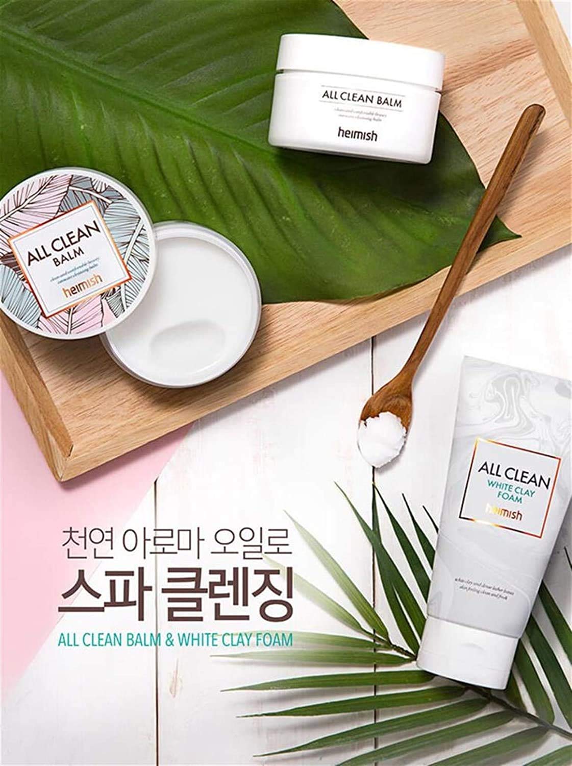 Heimish All Clean Balm 120ml - Gentle Makeup Remover & Cleansing Balm for Face | Korean Skincare | Perfect for Double Cleansing & Travel