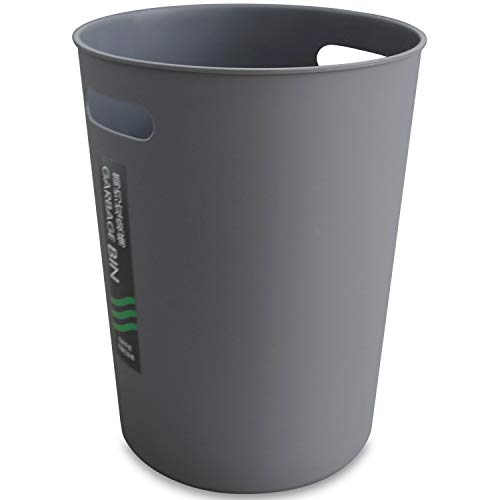 EILRAMIR Small Round Plastic Trash Can - 7.7