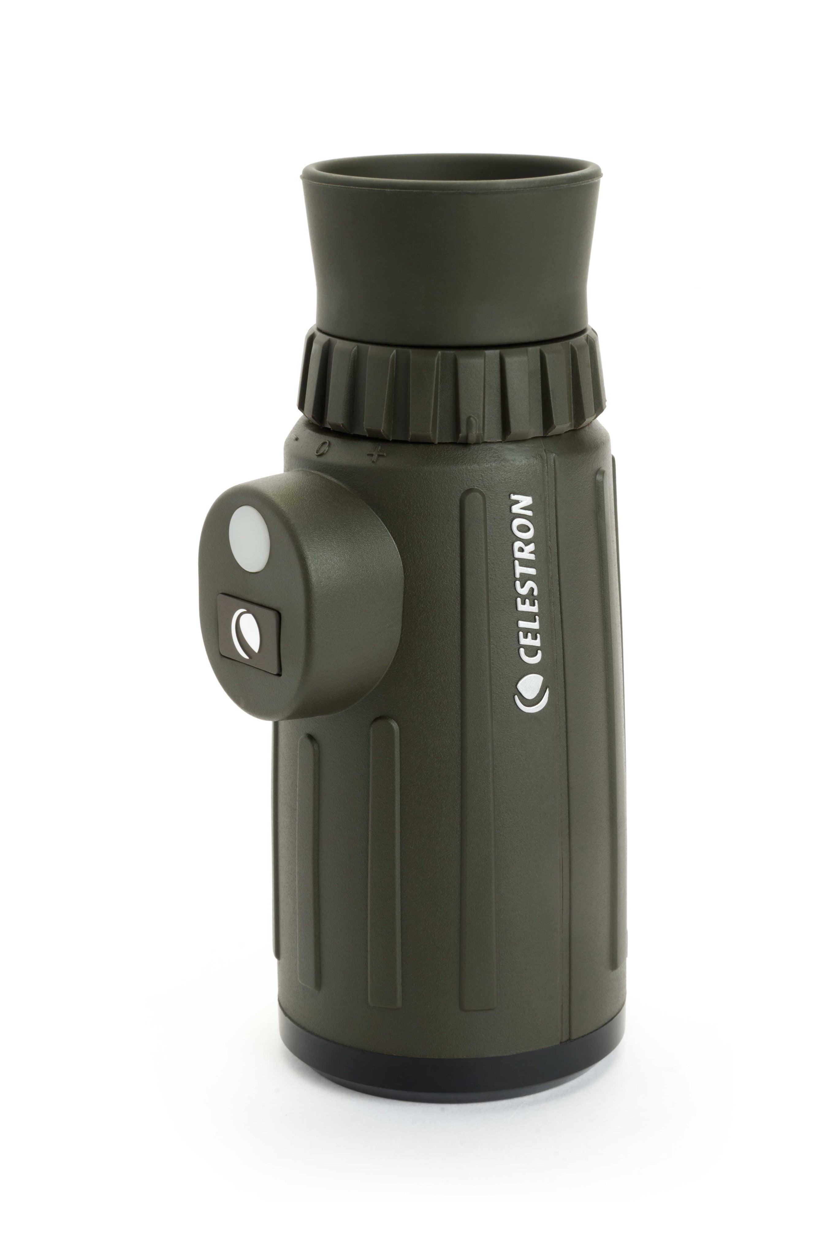 Celestron Cavalry 8x42mm Monocular with Built-in Compass & Reticle - High Power Compact Monocular for Hunting, Hiking, Bird Watching & Outdoor Adventures