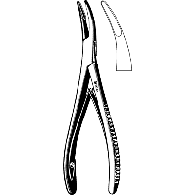 Beyer Rongeur 7 40 3188 Surgical Bone Cutting Forceps - Precision Orthopedic Instrument for Medical Procedures & Veterinary Use