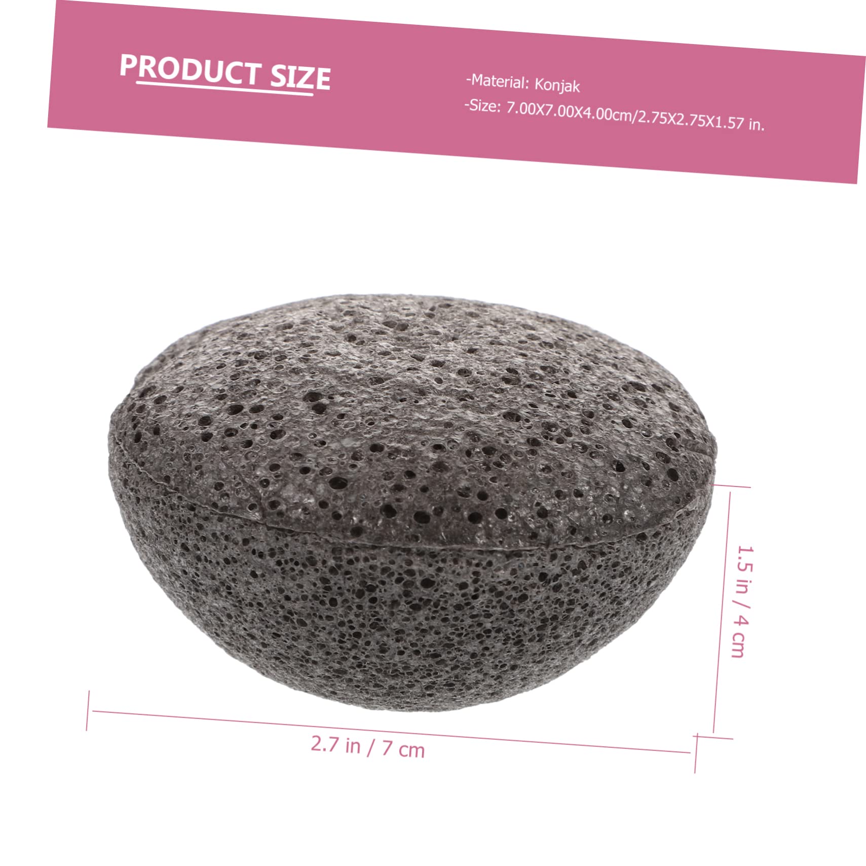 Angoily Soft Facial Cleansing Sponges for Makeup Removal - Gentle Exfoliating Wash Puff for Sensitive Skin | Perfect for Daily Face Cleansing & Travel Skincare Routine