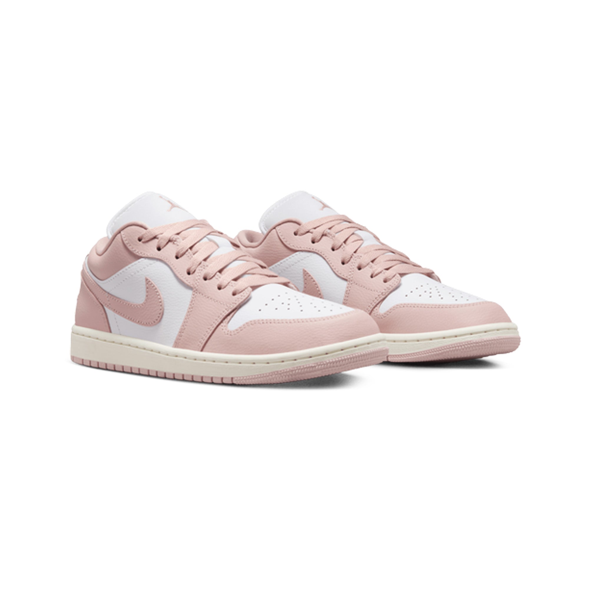 Air Jordan 1 Low 'Pink Oxford' Women's Sneakers - Lightweight Comfortable Basketball Shoes for Women - Perfect for Casual Wear, Gym & Street Fashion