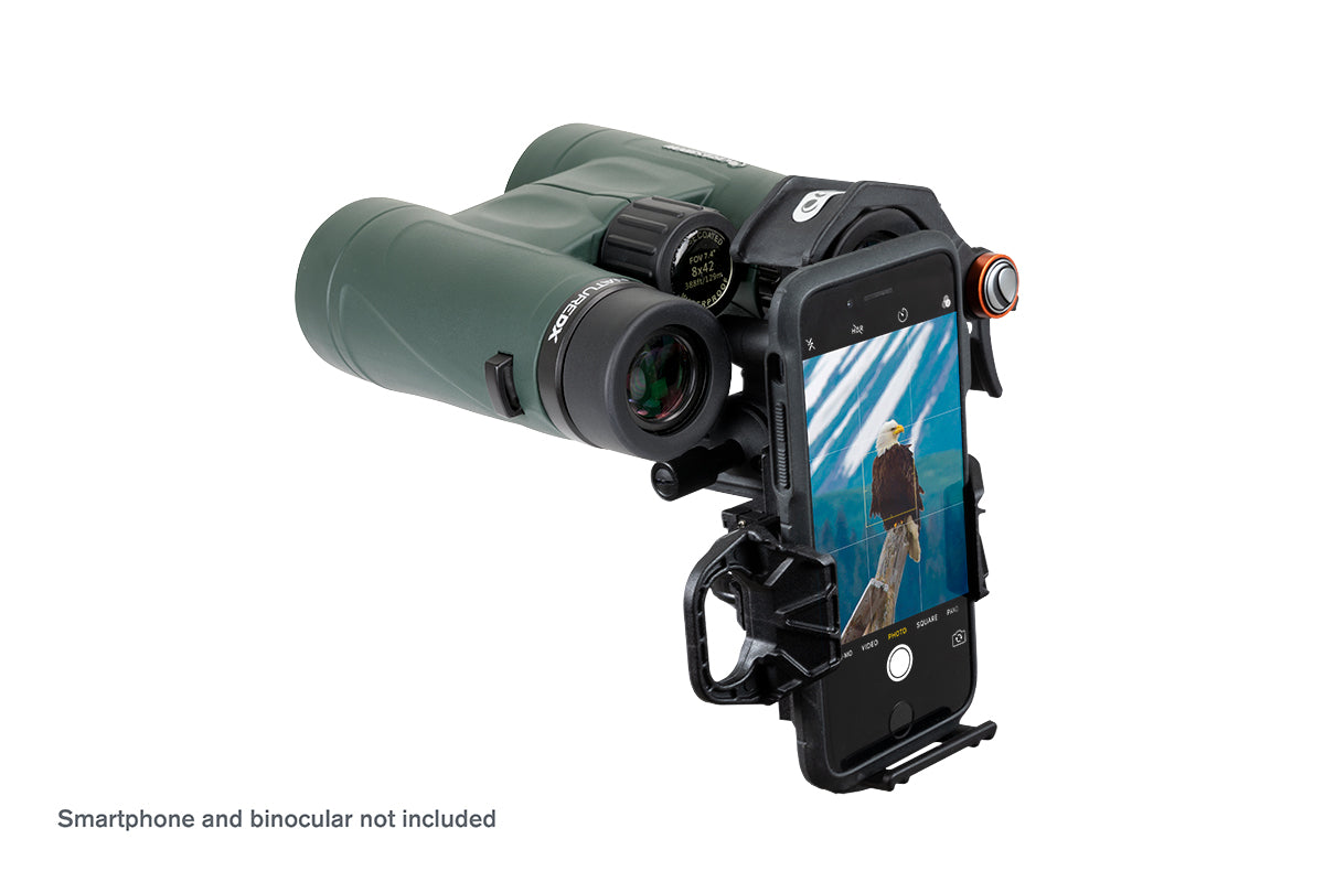 NexYZ 3-Axis Universal Smartphone Adapter - Tripod Mount for Stable Photos & Videos - Perfect for Vlogging, Live Streaming, and Content Creation