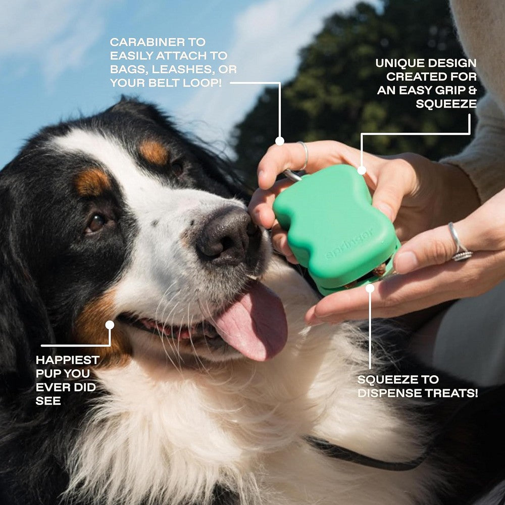 Durable Silicone Dog Treat Dispenser - Interactive Pet Toy for Training & Mental Stimulation - Perfect for Small & Medium Dogs