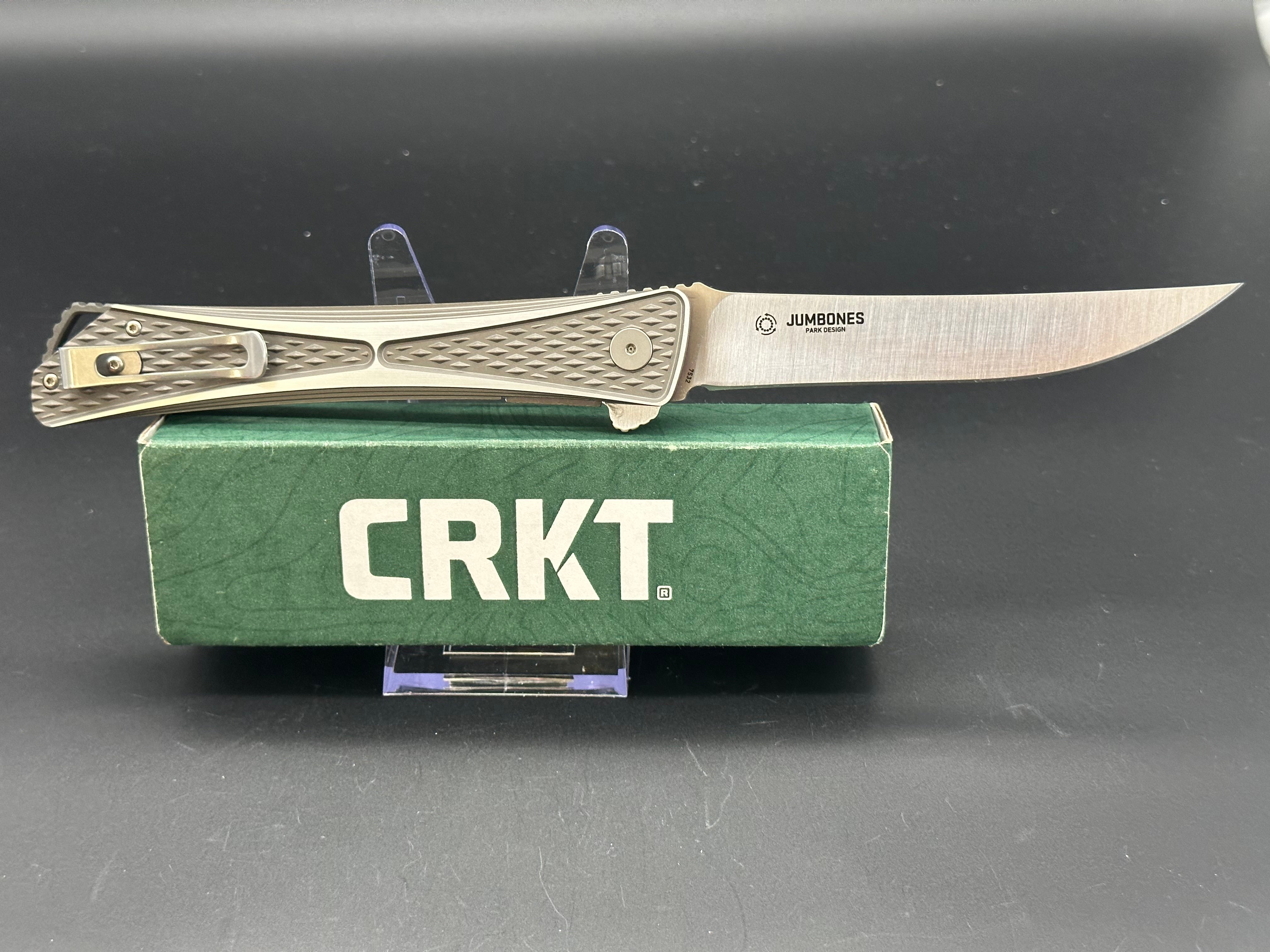 CRKT Jumbones EDC Folding Pocket Knife - Outdoor Camping, Hiking, Survival & Everyday Carry Tool