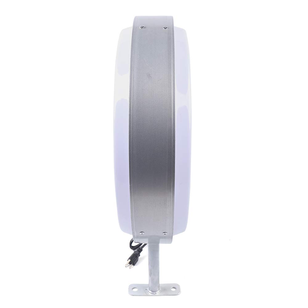 20in Round LED Lightbox Sign - Double-Sided Waterproof Illuminated Business Sign for Outdoor Advertising | Customizable LED Open Sign for Retail Stores, Pubs, Bars & Restaurants | Perfect for Storefronts, Nightclubs and Outdoor Business Promotion