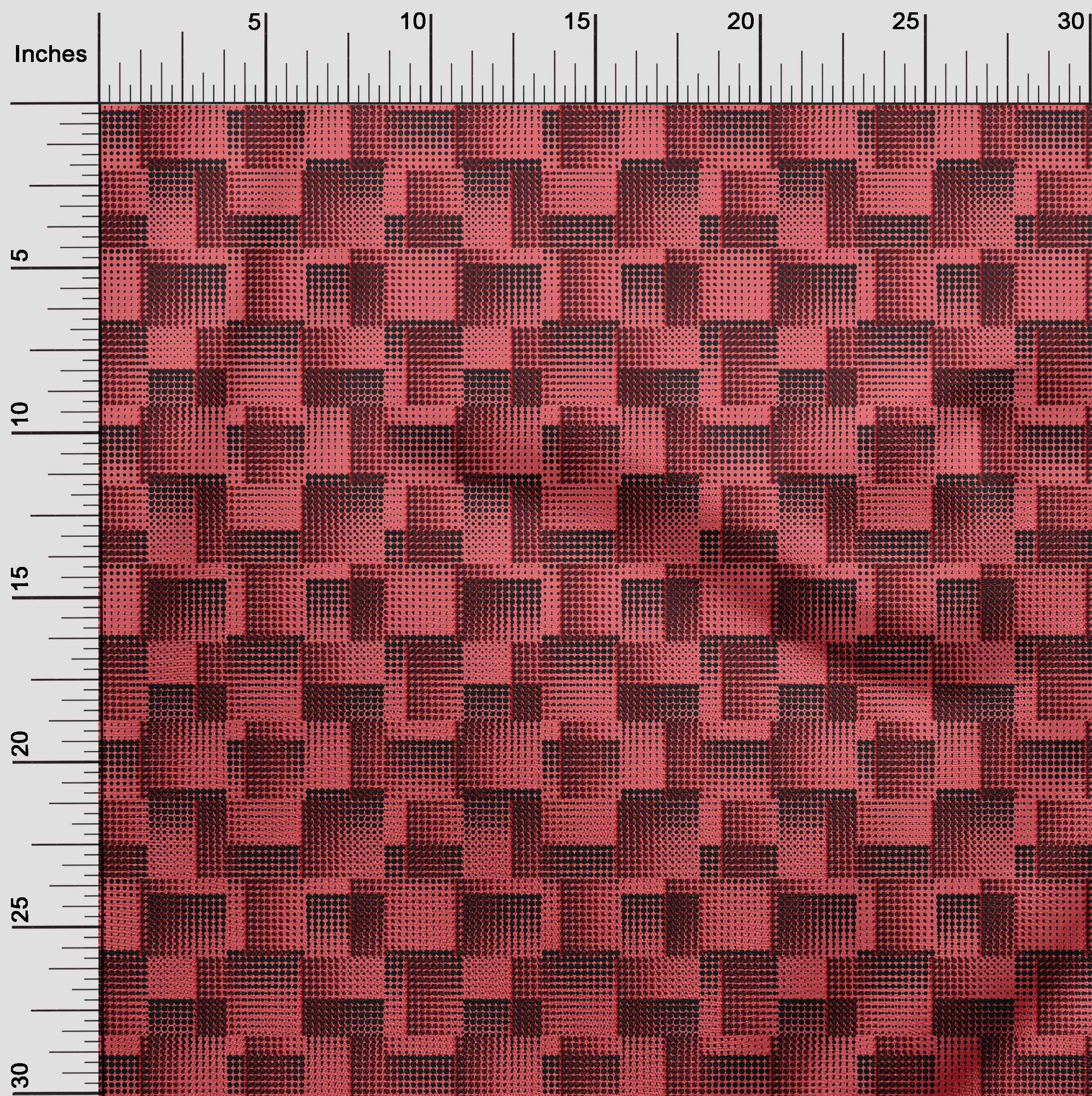oneOone Georgette Viscose Pink Polka Dot Dress Fabric - 42 Inch Wide by The Yard (25 Yards) | Perfect for Summer Dresses, Blouses & DIY Fashion Projects