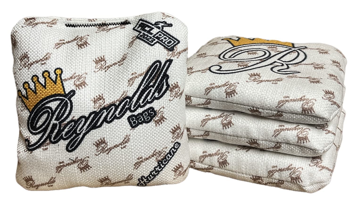 ACL Approved Professional Cornhole Bags - Hurricane Reynolds Cornhole Bags | Premium Quality, Made in USA | Perfect for Backyard Games, Tailgating & Competitive Tournaments (As Seen on ESPN)