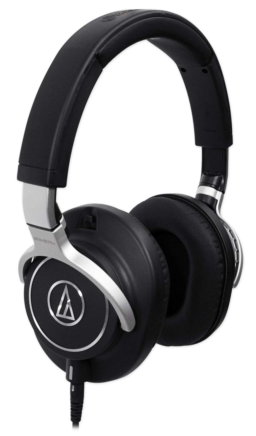 Audio-Technica ATH-M70x Professional Studio Monitor Headphones with Tube Headphone Amp Bundle - Closed-Back Design for Music Production, DJing & Audio Mixing - Perfect for Home Studios & Professional Recording Sessions