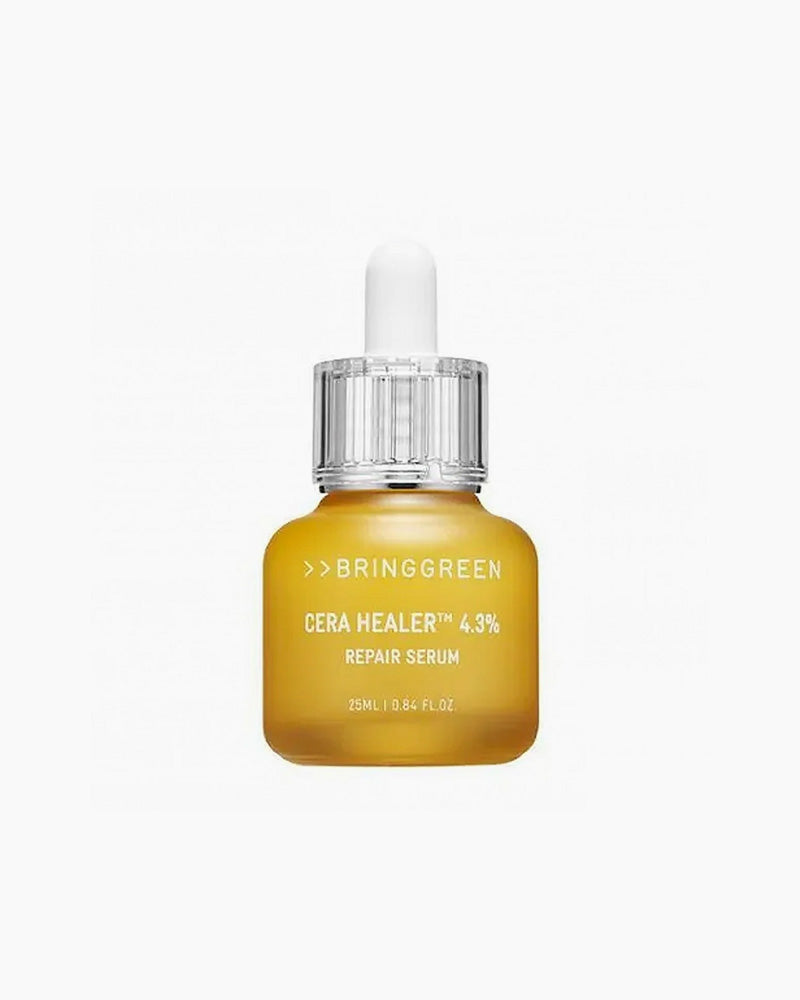 BRING GREEN Cera Healer 4.3% Ceramide Repair Serum for Face - Hydrating & Soothing Skin Care Treatment for Dry, Sensitive Skin - Perfect for Night Routine & Post-Procedure Recovery