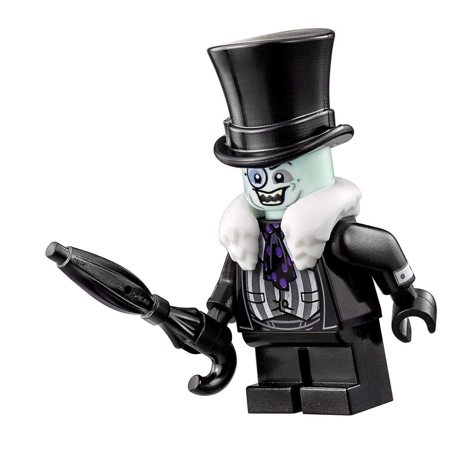 The LEGO Batman Movie Penguin Minifigure with Umbrella | Collectible LEGO Character Toy for Fans & Builders | Perfect for Display, Play, and LEGO Movie Scenes