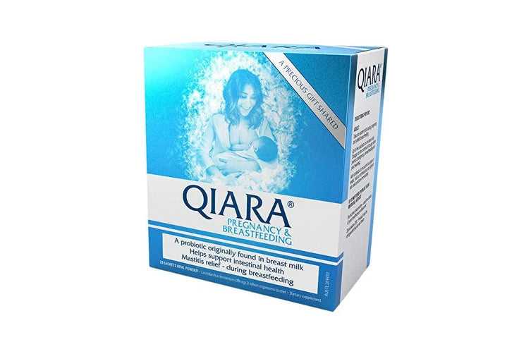 Qiara Pregnancy & Breastfeeding Probiotics for Women - Supports Maternal & Infant Health - Prenatal & Postnatal Care - Perfect for Expecting & Nursing Mothers