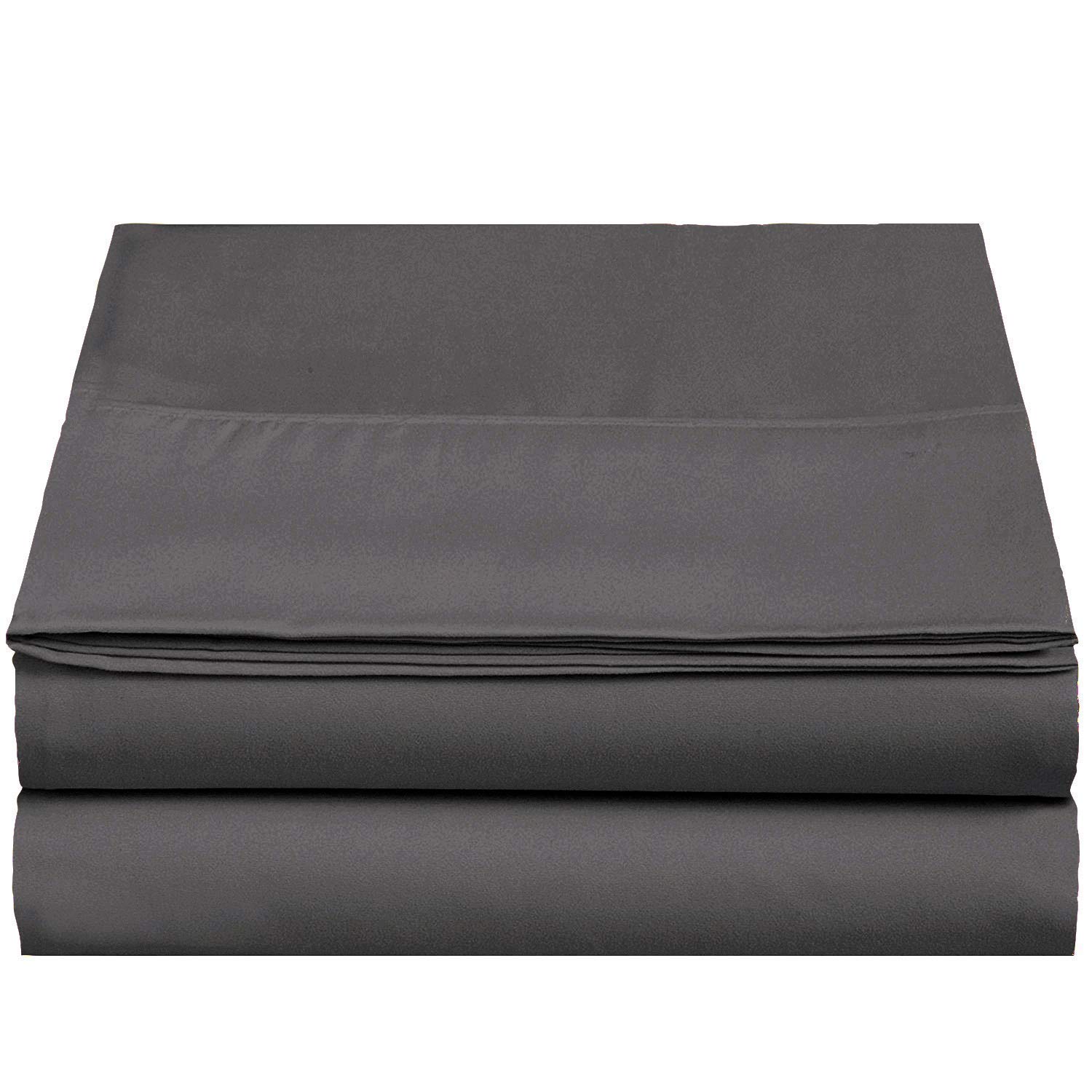 VASTRA 100% Organic Cotton Bed Sheets - 700 Thread Count 4-Piece Sheet Set for RV Short Queen Size (Fits Mattress Up to 18