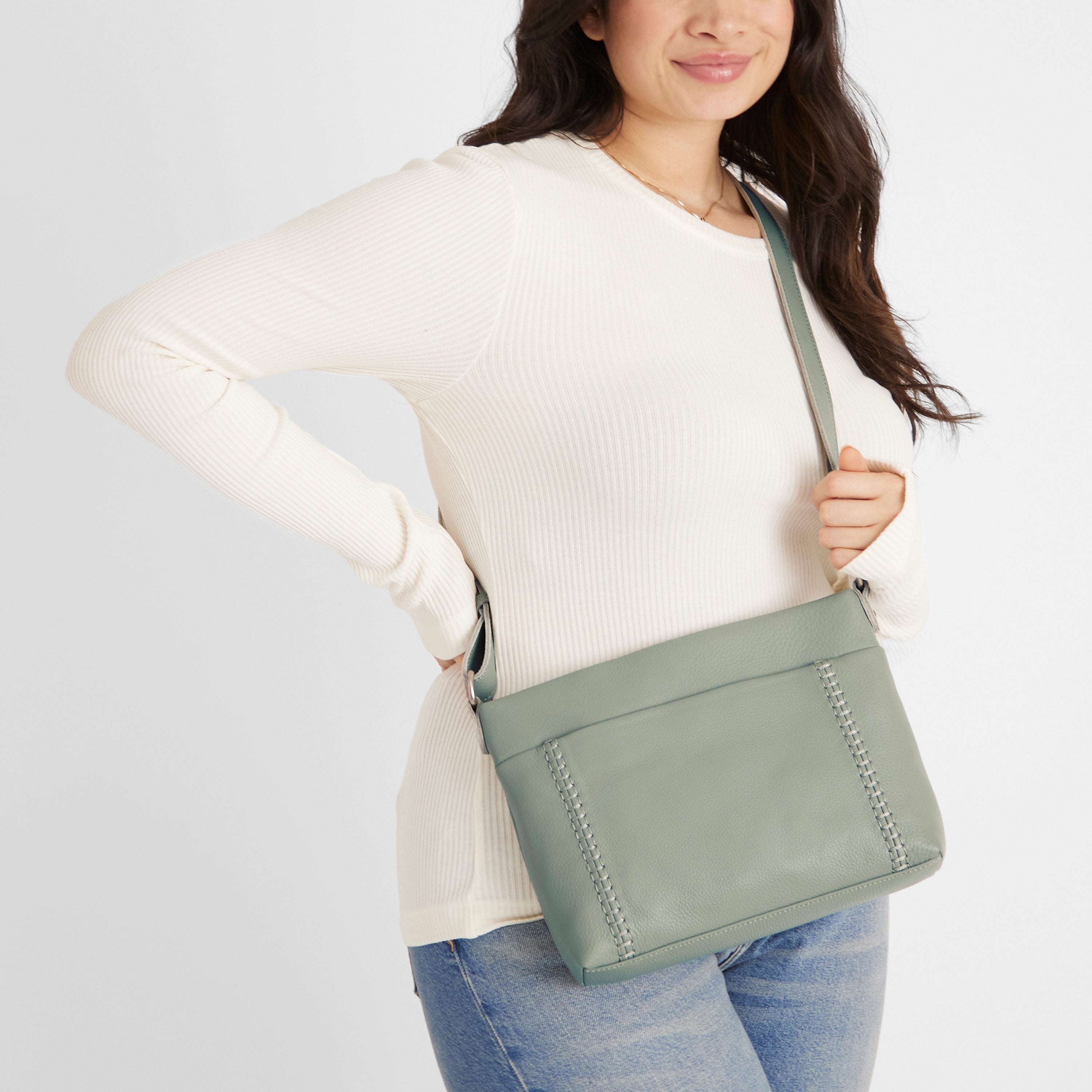 Melrose Crossbody Bag for Women - Stylish Leather Shoulder Purse with Adjustable Strap, Perfect for Travel, Shopping & Everyday Use