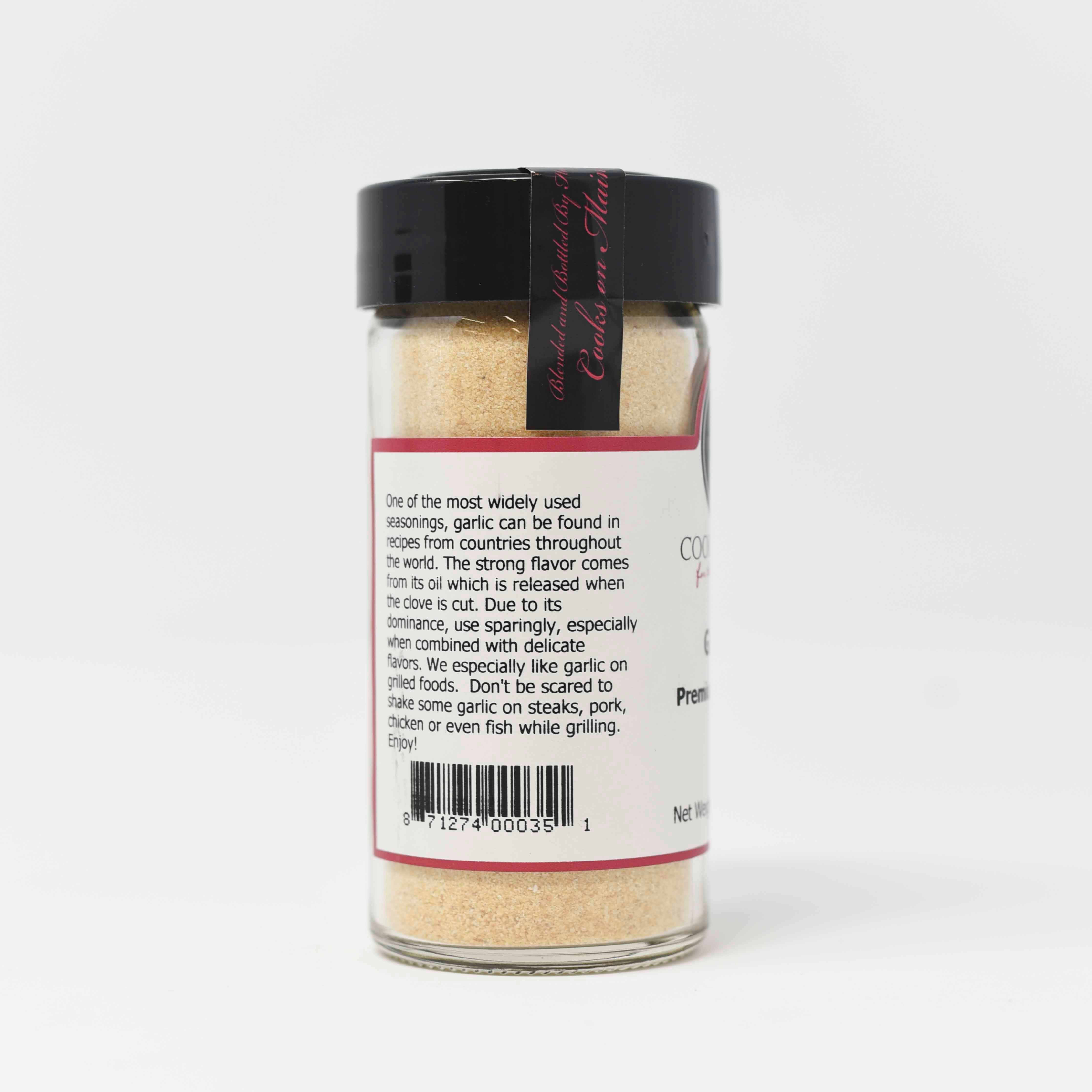 Organic Granulated Garlic Powder - All Natural, Non-GMO, Kosher Certified - Perfect for Cooking, Seasoning & Meal Prep (16oz Resealable Bag)