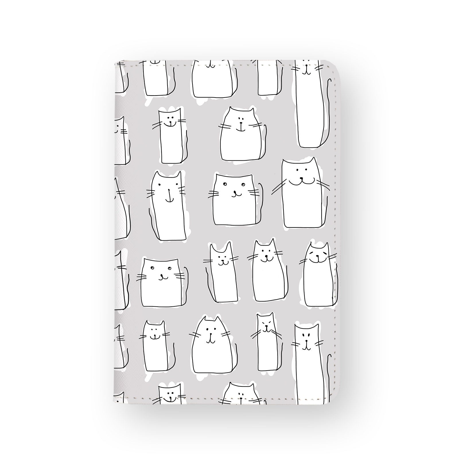 Cat Kitty Travel Wallet - RFID Blocking Passport Holder for Women & Men - Perfect for Airplane, Cruise, and International Travel Accessories