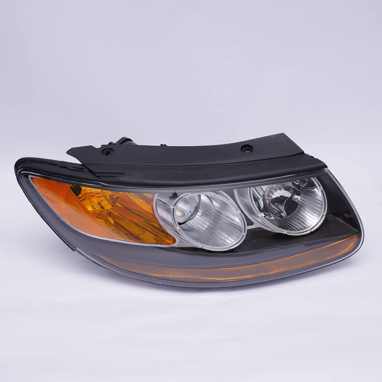 Gdrasuya10 HID Projector Headlights Pair Set for 2007-2012 Hyundai Santa Fe - Driver & Passenger Side Headlamp Assembly - Durable Replacement Headlights for Night Driving & Off-Road Use