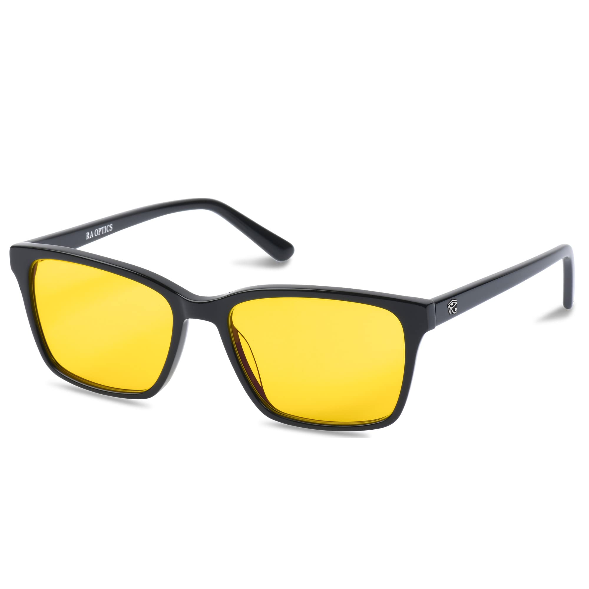Ra Optics Maxwell Frame Blue Light Blocking Glasses with Daylight Lenses - Reduce Eye Strain, Headaches & Fatigue - Boost Energy & Focus for Computer Work, Gaming & Screen Time - Premium Science-Backed Blue Light Filter Glasses for Digital Devices