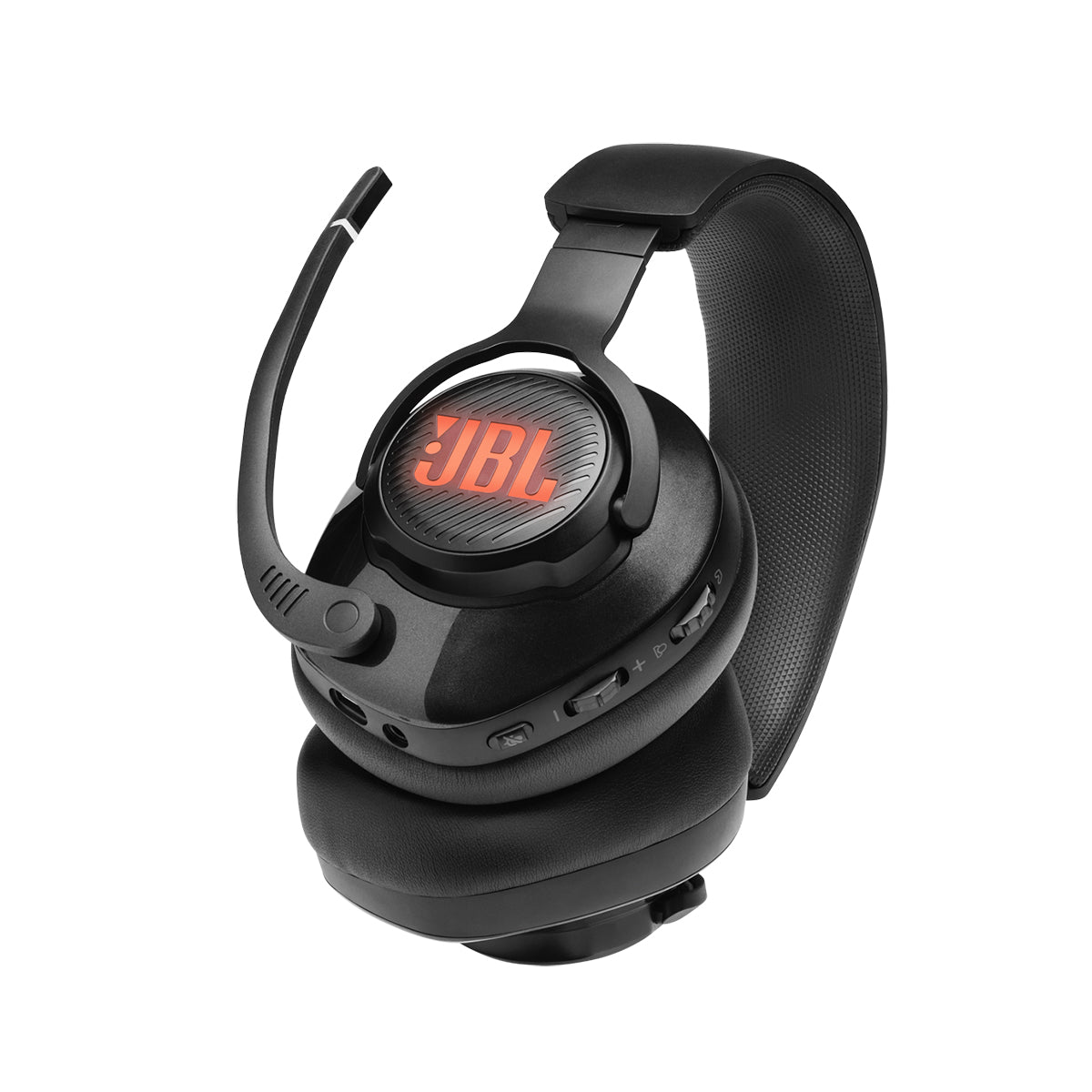 JBL Quantum 400 Wired Over-Ear USB Gaming Headphones with Microphone - Noise Cancelling for PC, PS4, Xbox - Comfortable for Long Gaming Sessions & Online Meetings