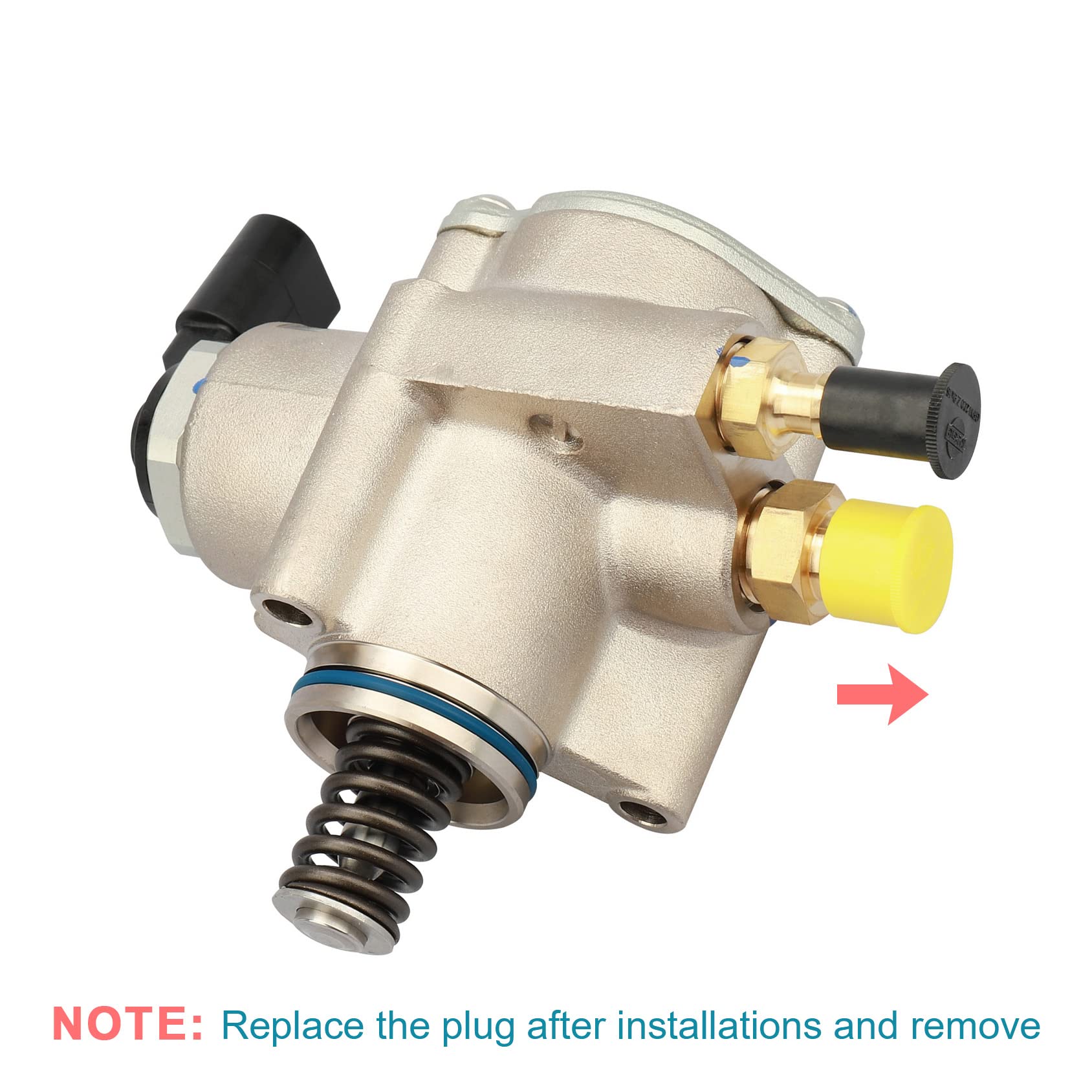IRONTEK High Pressure Fuel Pump 03H127025M Compatible with 2007-2008 & 2012-2014 Volkswagen Passat - Reliable Engine Performance for Smooth Driving