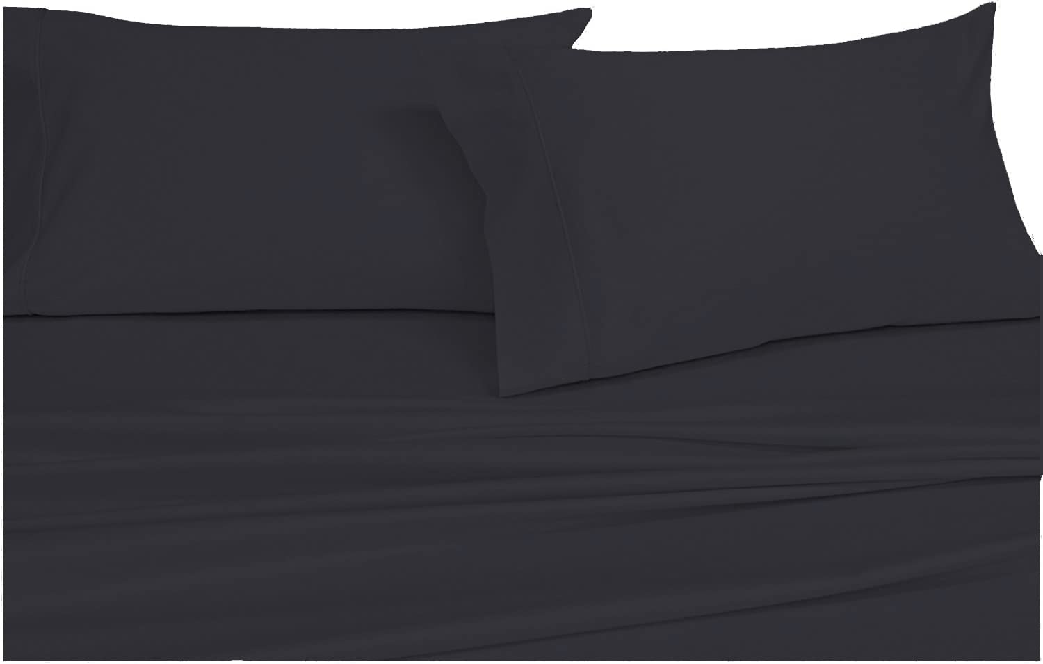 Premium 100% Egyptian Cotton Split Top Queen Bed Sheet Set - 800 Thread Count Sateen Weave, 18