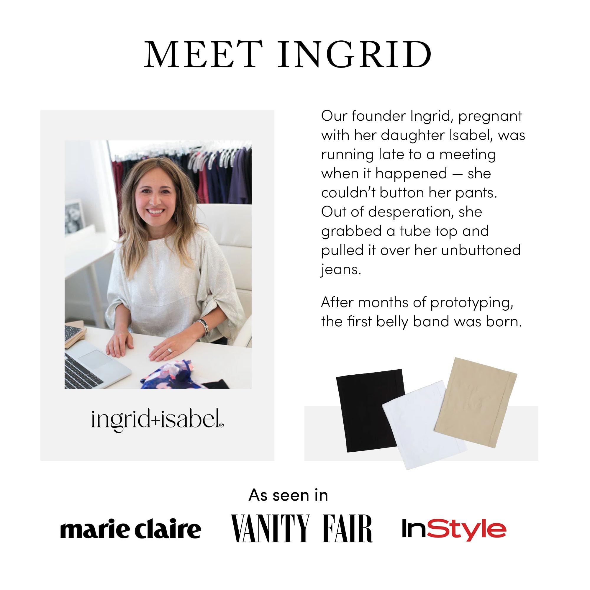 Ingrid & Isabel Seamless Maternity Nursing Sports Bra - Comfortable Support for Pregnancy & Breastfeeding - Perfect for Yoga, Gym & Everyday Wear