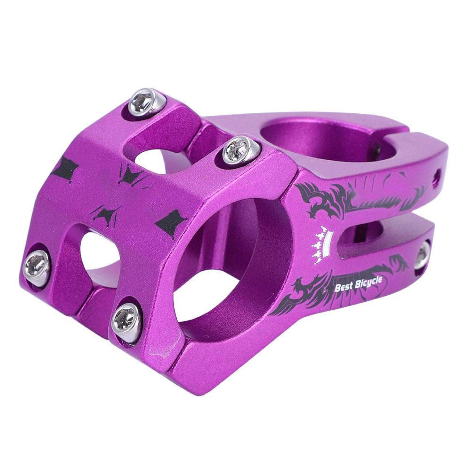 31.8mm Bike Stem Riser - Aluminum Alloy Handlebar Stem for MTB, Mountain Bike, Road Bike & BMX - Adjustable Height for Comfortable Cycling & Off-Road Adventures