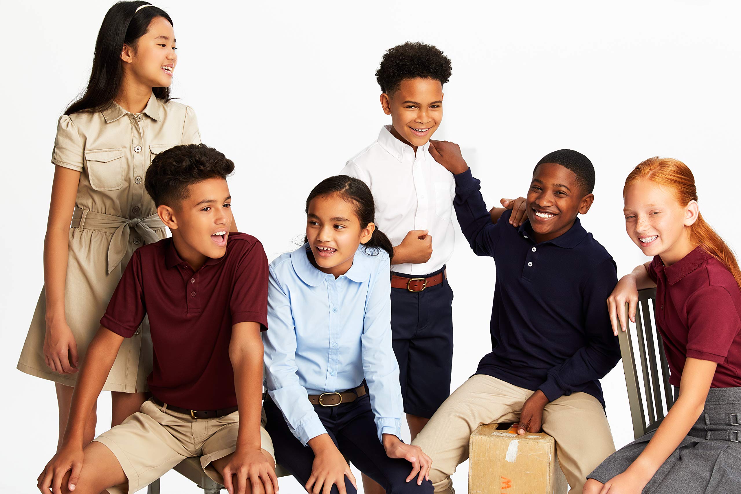 French Toast Boys' Twill Jogger Pants - Comfortable Pull-On for Play & School