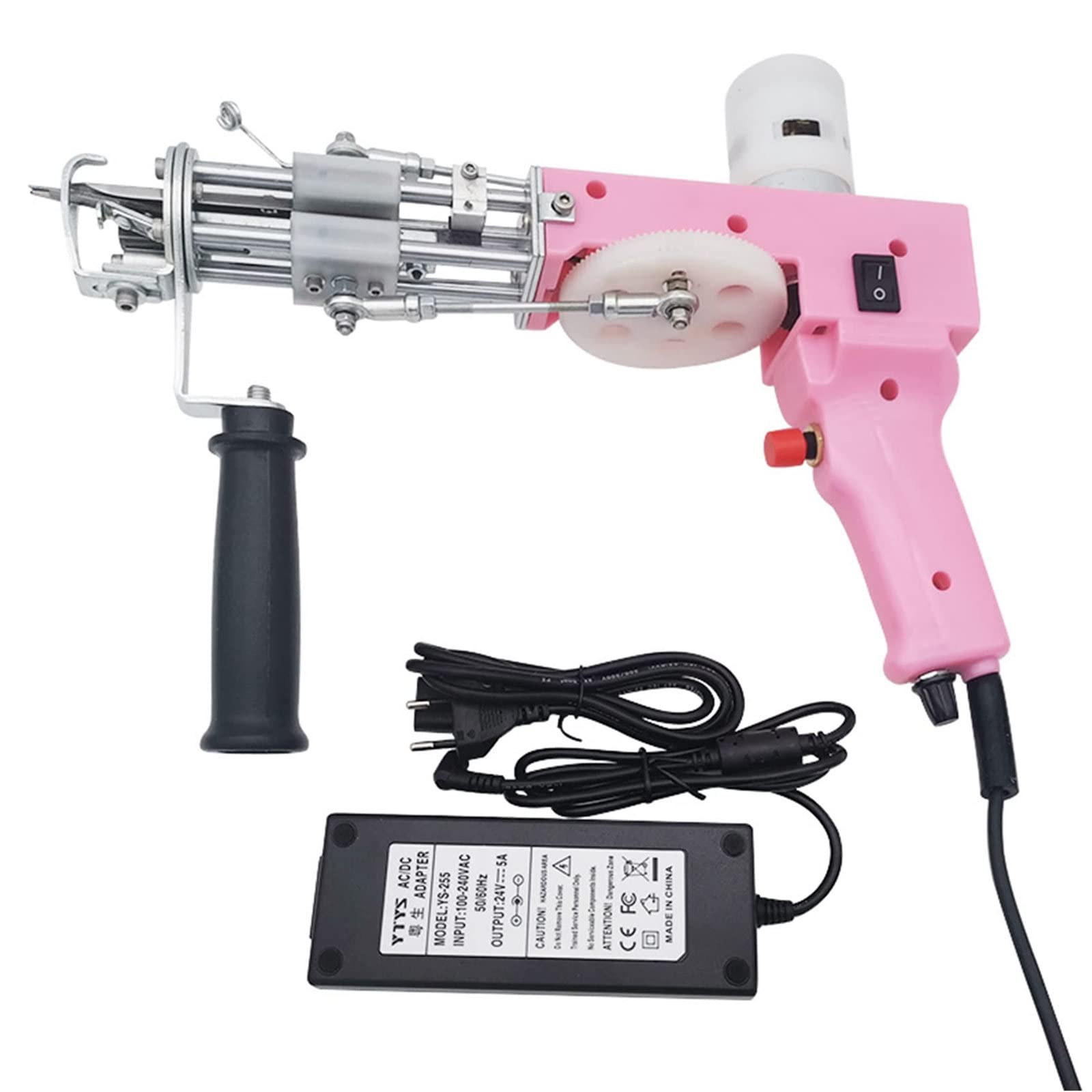 Electric Carpet Tufting Gun - Professional Carpet Weaving & Flocking Machine for Industrial Embroidery, Loop Pile Knitting | Perfect for Home Decor, DIY Crafts & Professional Carpet Making