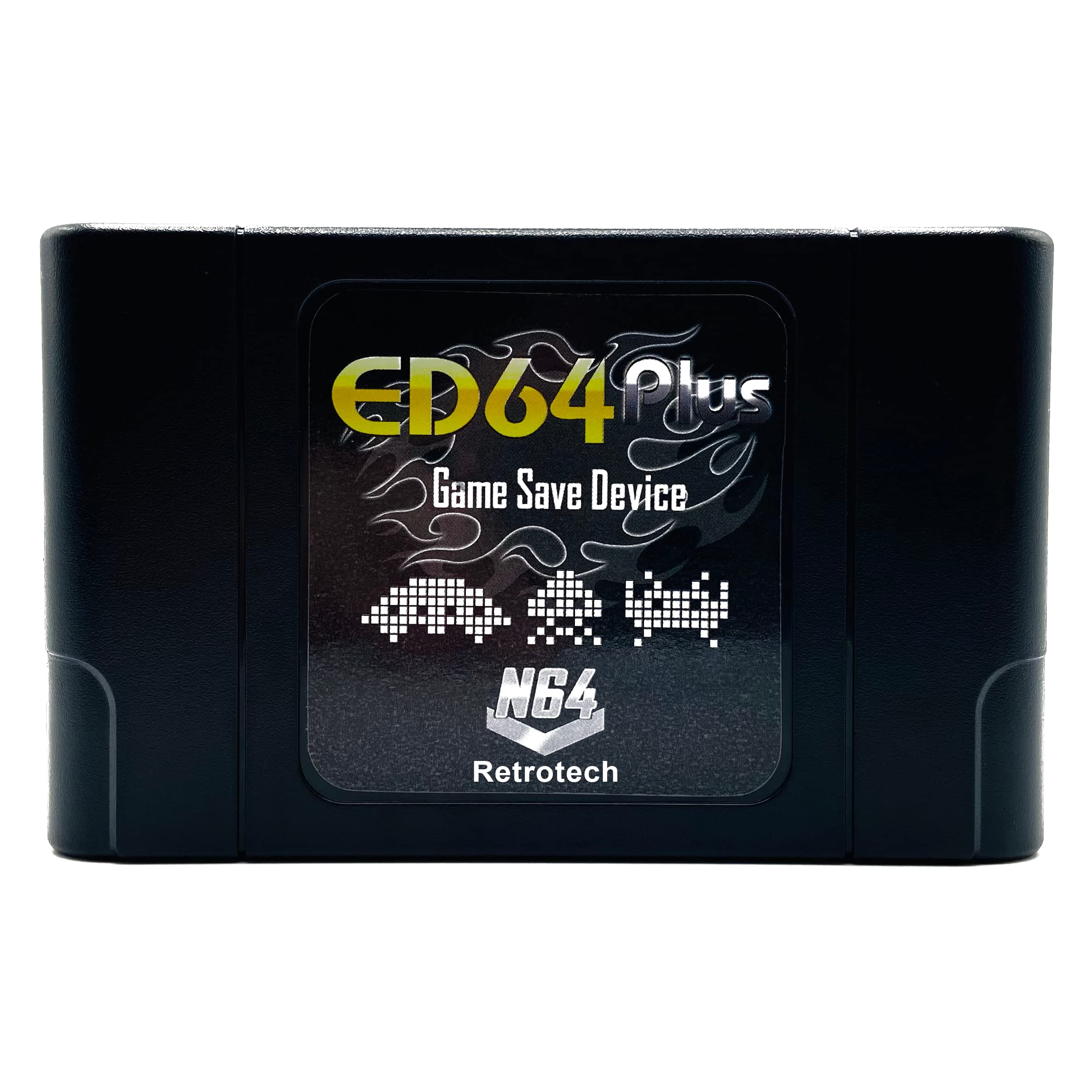 Retrotech ED64 Plus 340-in-1 Multi Game Cartridge for Nintendo 64 (N64) Console - Play Classic Retro Games with Plug & Play Ease - Perfect for Home Entertainment & Gaming Parties