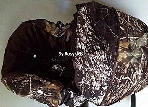 Rosy Kids Infant Car Seat Canopy Cover 3-Piece Set - Breathable Cotton Baby Car Seat Cover Kit for Boys & Girls (C050200) - Perfect for Strollers, Shopping Carts & Outdoor Protection