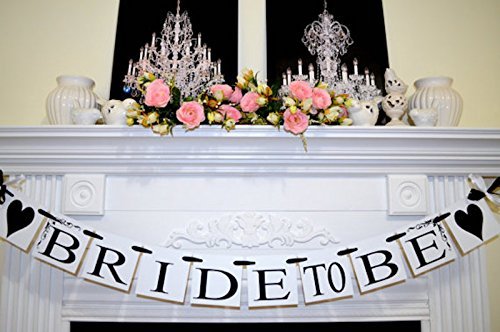 Bride to Be Banner - Custom Bridal Shower Decorations for Wedding Showers, Bachelorette Parties & Rehearsal Dinners | Perfect for Photo Backdrops & Party Decor