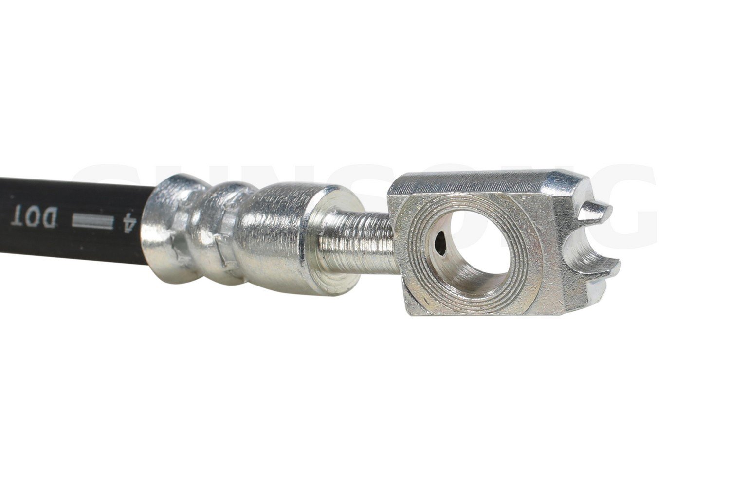 Sunsong 2201546 Brake Hydraulic Hose - High Performance Replacement for Smooth Braking | Perfect for Trucks, SUVs, and Off-Road Vehicles