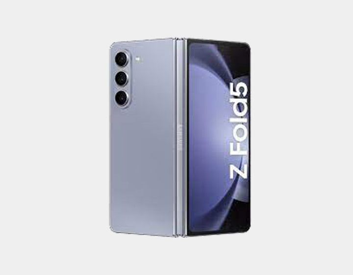 SAMSUNG Galaxy Z Fold 5 F946B 5G Smartphone - 512GB ROM 12GB RAM, Dual SIM GSM Unlocked (Blue) | Foldable Phone for Work, Gaming & Streaming | US Version