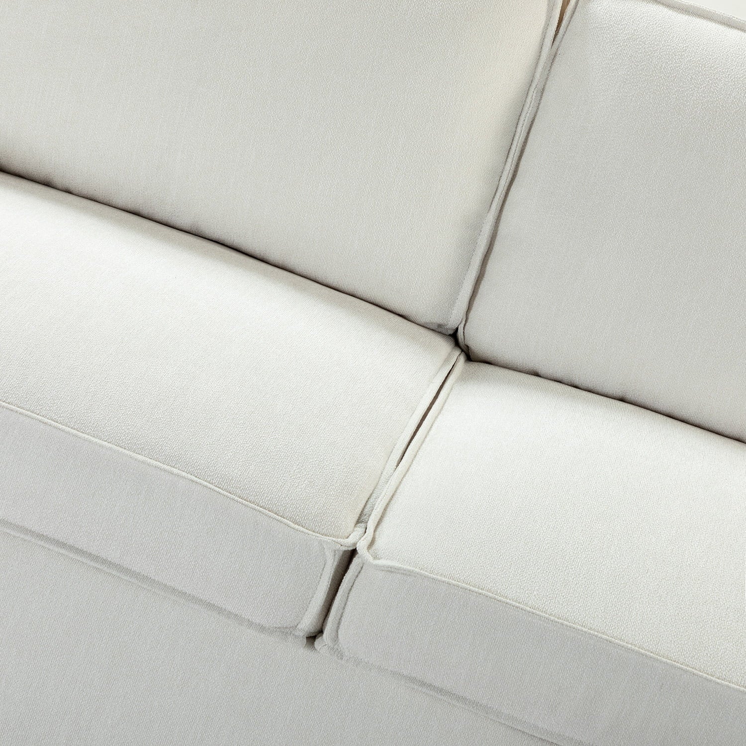 Sendera Upholstered Pull Out Sleeper Sofa & Chaise with Storage (Right) - Convertible Sectional Couch for Small Spaces - Perfect for Guest Room, Living Room & Studio Apartments