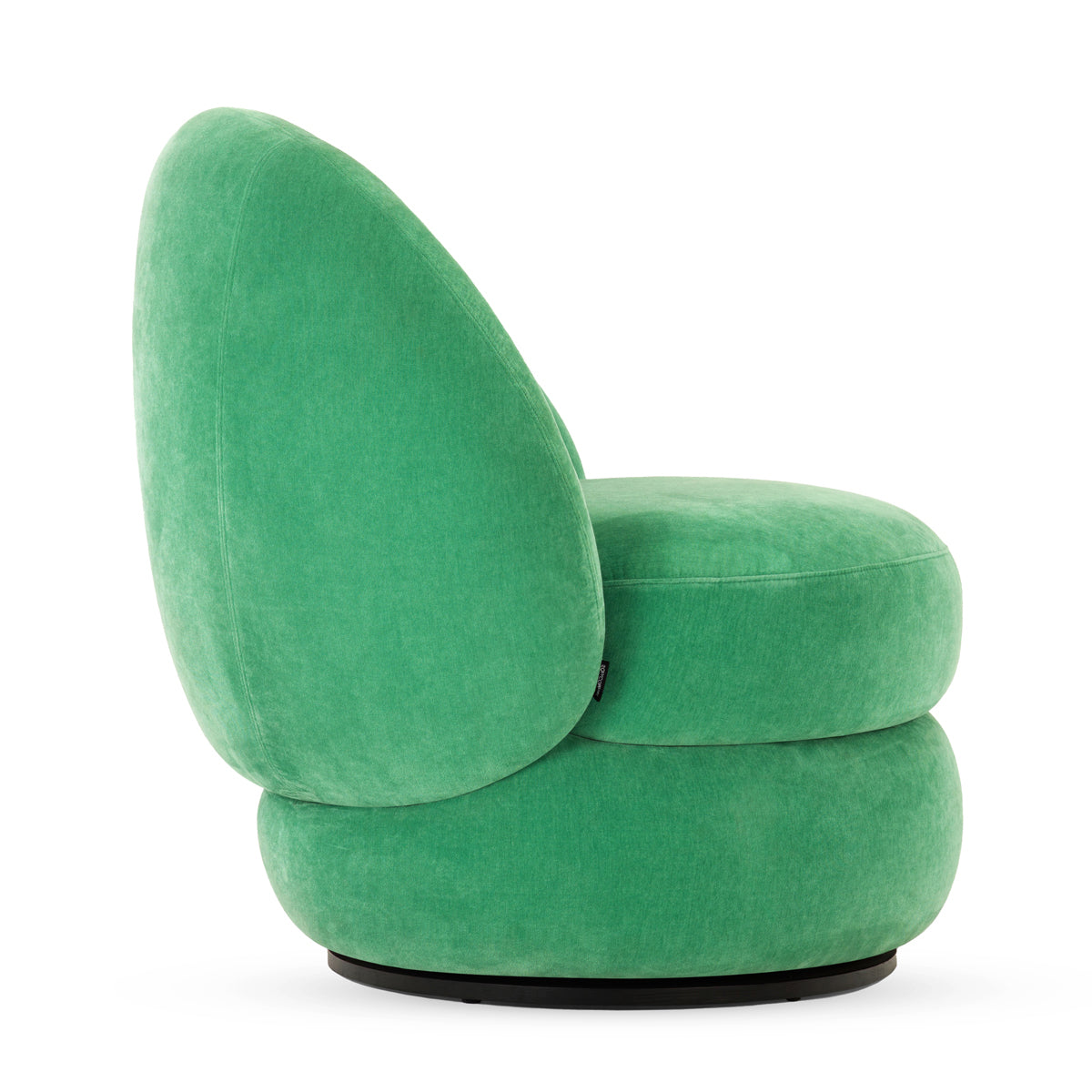 Alma Fabric Swivel Armchair - Modern Upholstered Lounge Chair with 360° Rotation, Comfortable Living Room Accent Chair for Home Office, Reading Nook, or Bedroom Relaxation