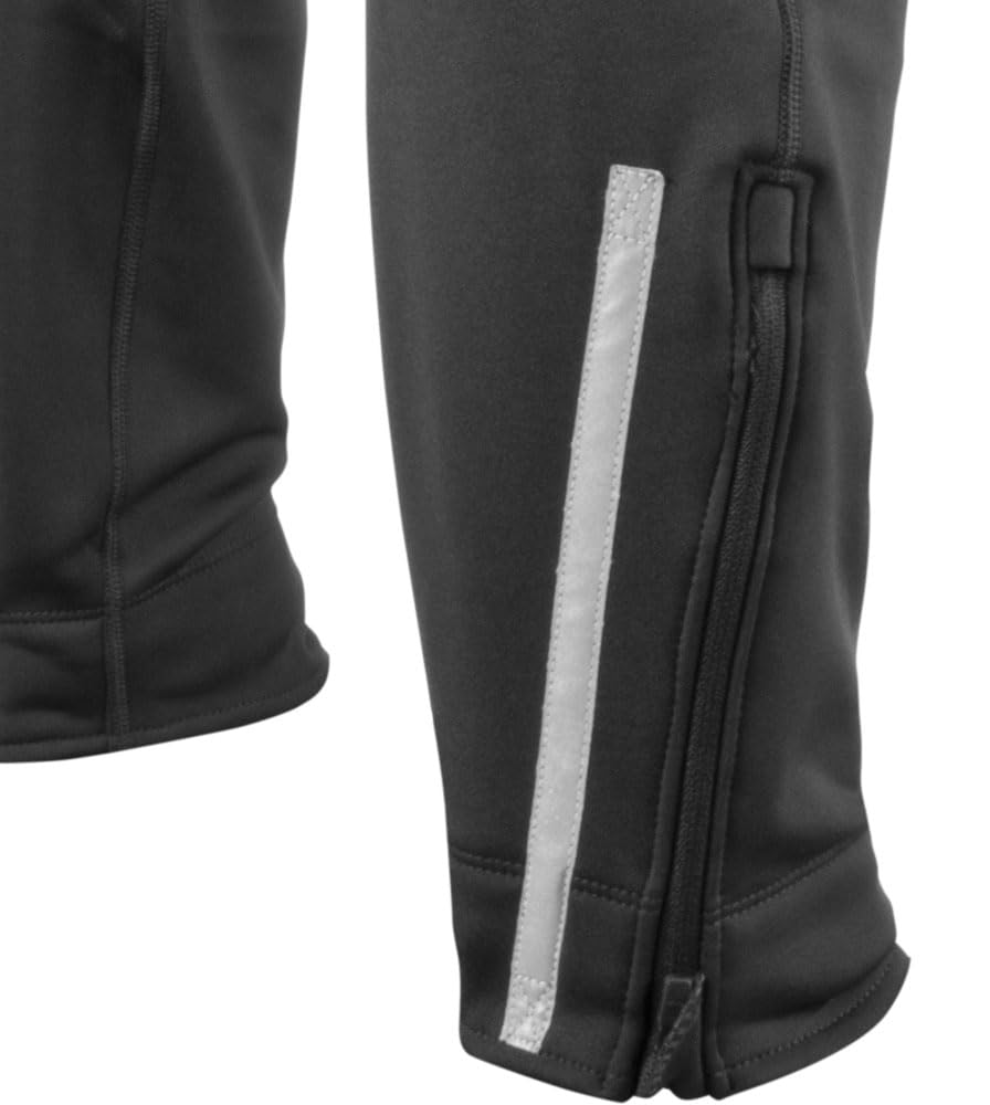 Men's AeroReflective Thermal Windstopper Pants - Cold Weather Running & Training Pants for Outdoor Sports & Winter Activities