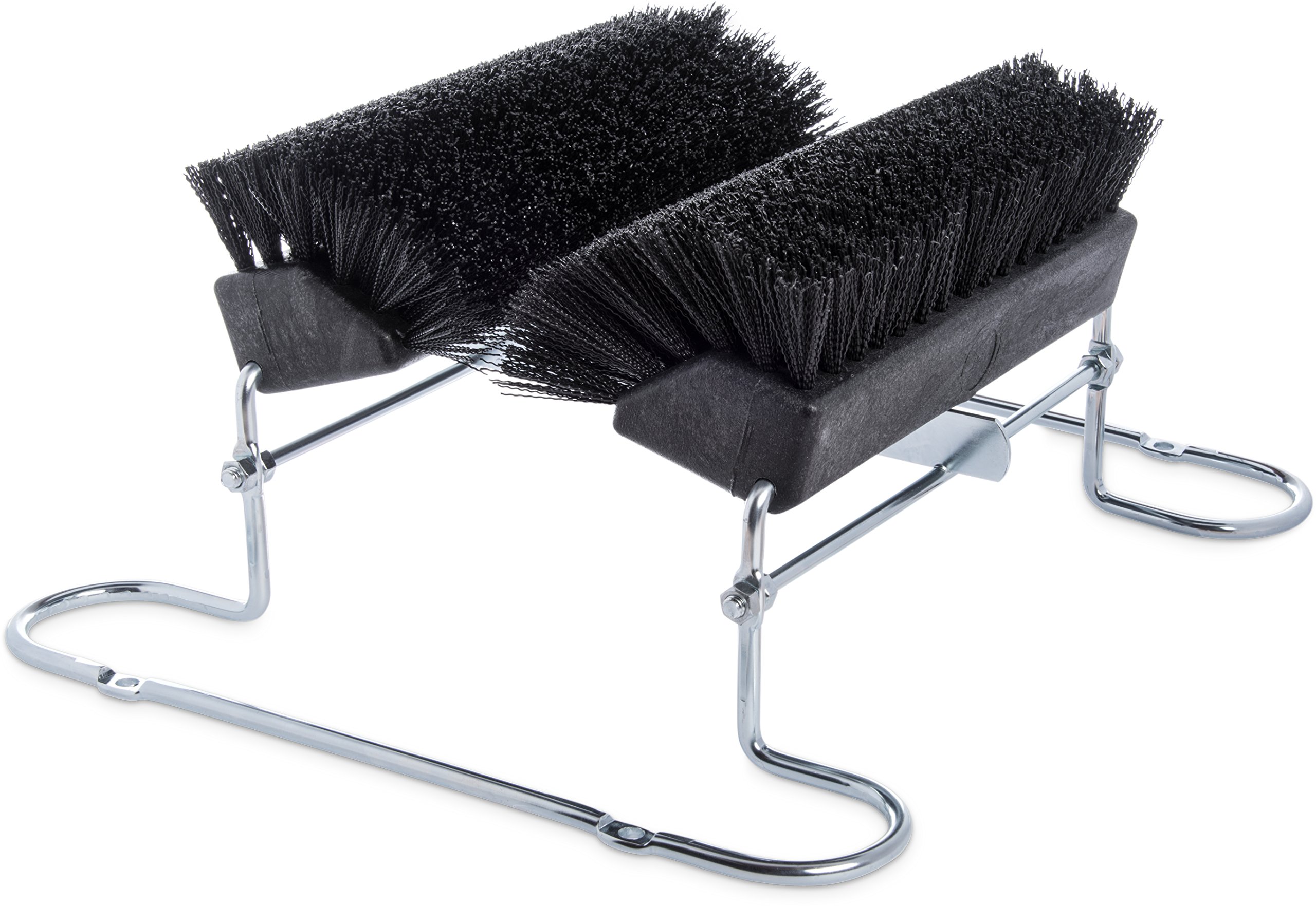 SPARTA Heavy-Duty Boot Brush with Scraper - Mud Remover for Home, Farm & Worksite