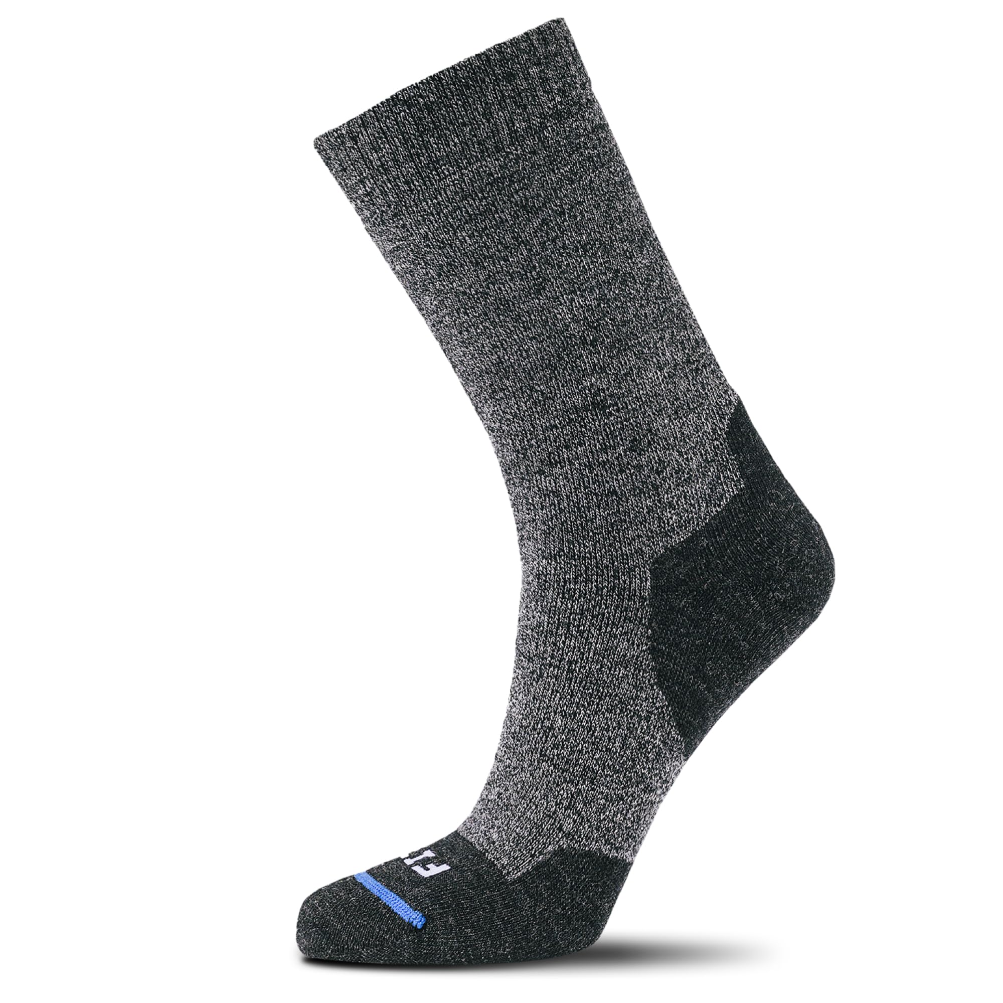 FITS Medium Hiker Merino Wool Crew Socks for Men & Women - Lightweight, Breathable Hiking Socks with Whole Foot Comfort - Perfect for Outdoor Adventures, Trekking & Daily Wear