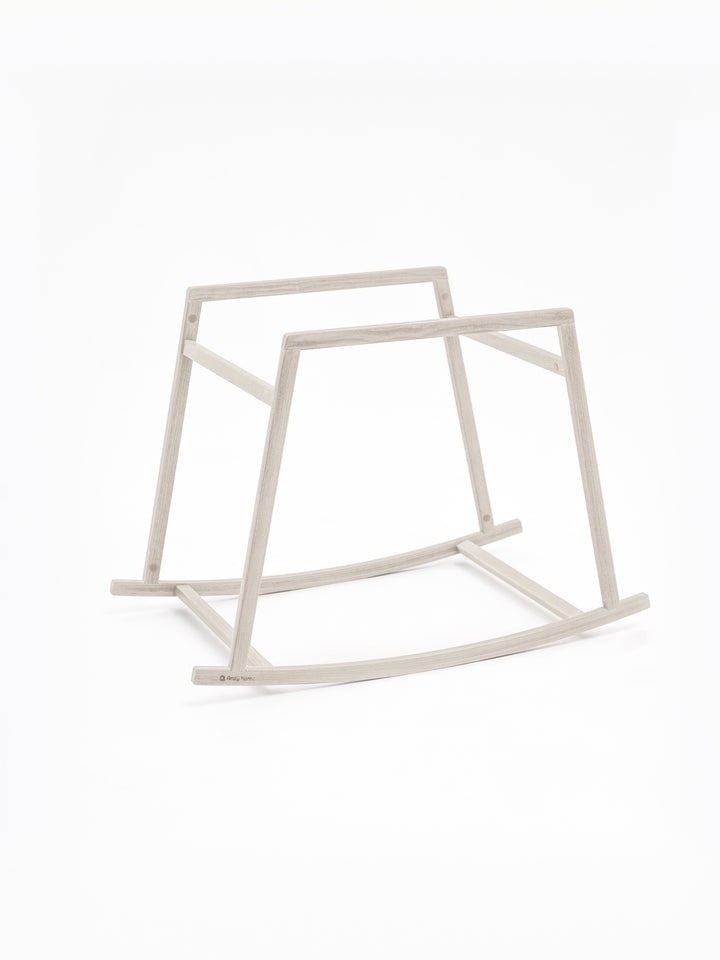 Anzy Home Baby Moses Basket Rocking Stand - Gentle Rocking Motion for Newborns - Perfect for Nursery, Bedroom, or Living Room Use