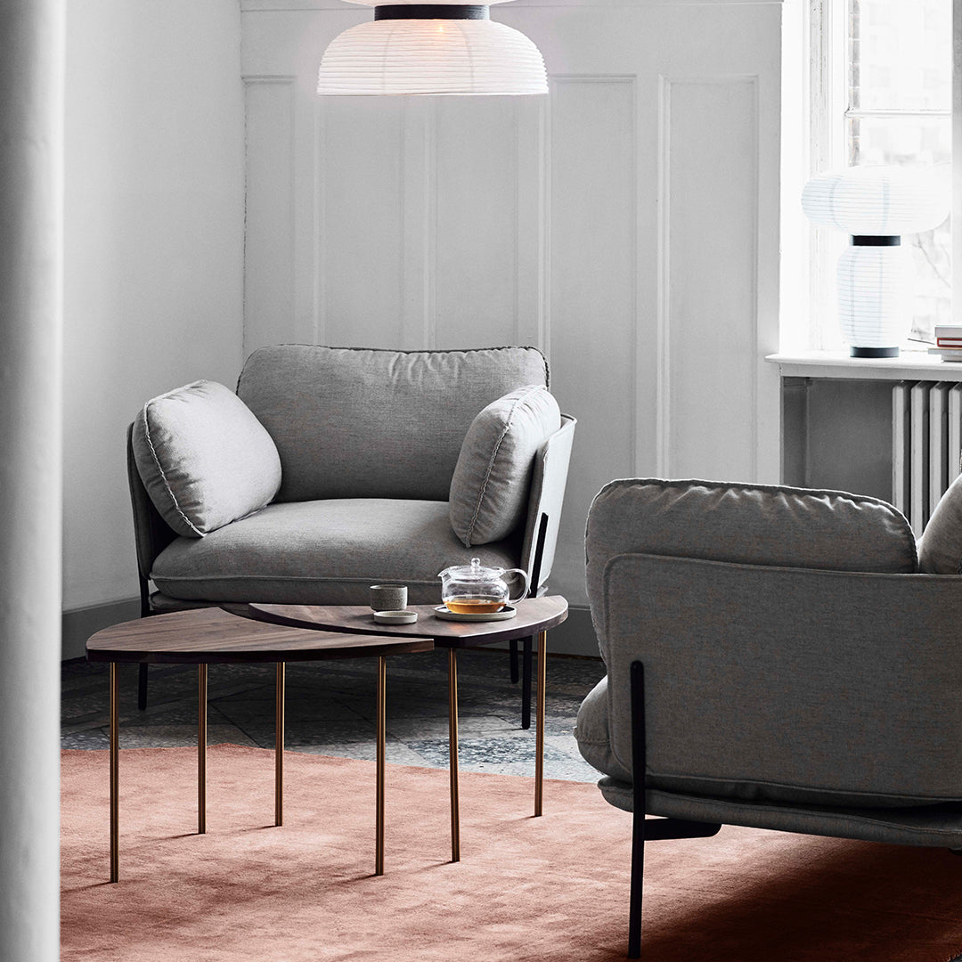Cloud LN2 2-Seater Sofa - Modern Comfort for Living Room, Lounge & Small Spaces - Soft Fabric Upholstery & Sturdy Frame - Perfect for Apartments, Dorms & Cozy Homes