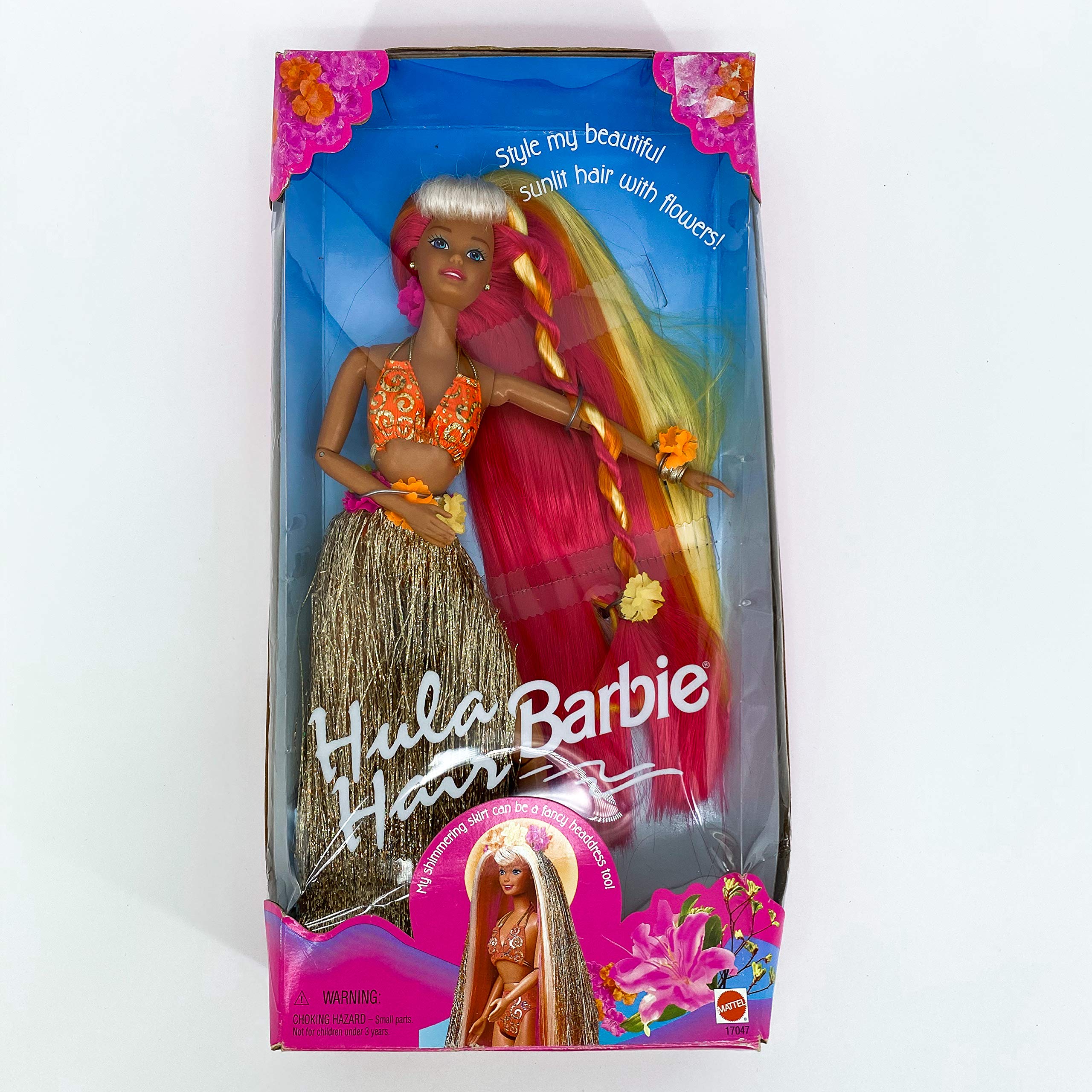 Barbie Pink & Gold Hula Hair Doll - 12