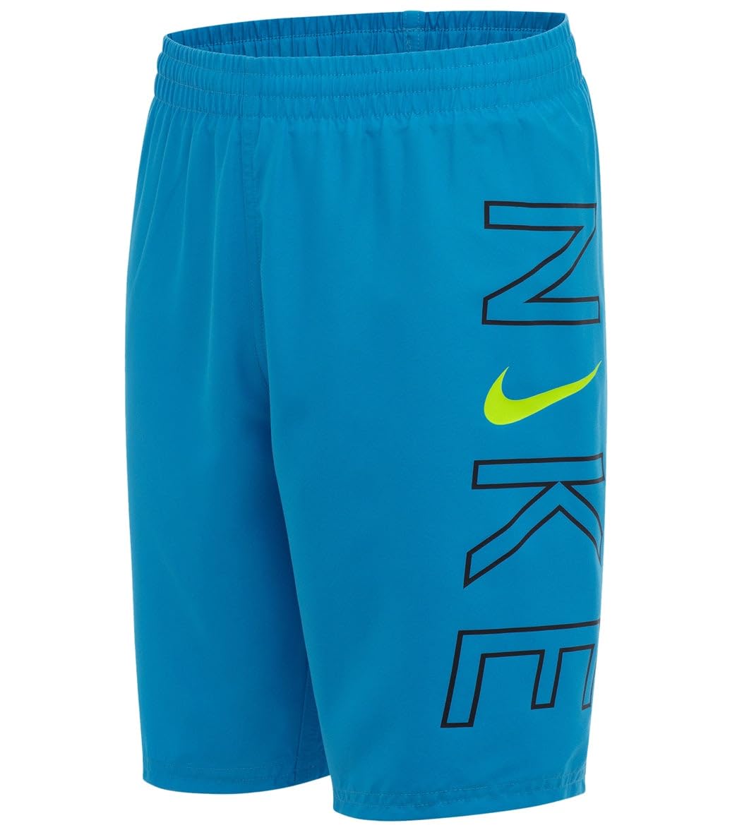 Nike Boys' Logo Breaker 8-Inch Volley Shorts for Little Kids & Big Kids - Comfortable Athletic Shorts for Basketball, Soccer & Summer Play
