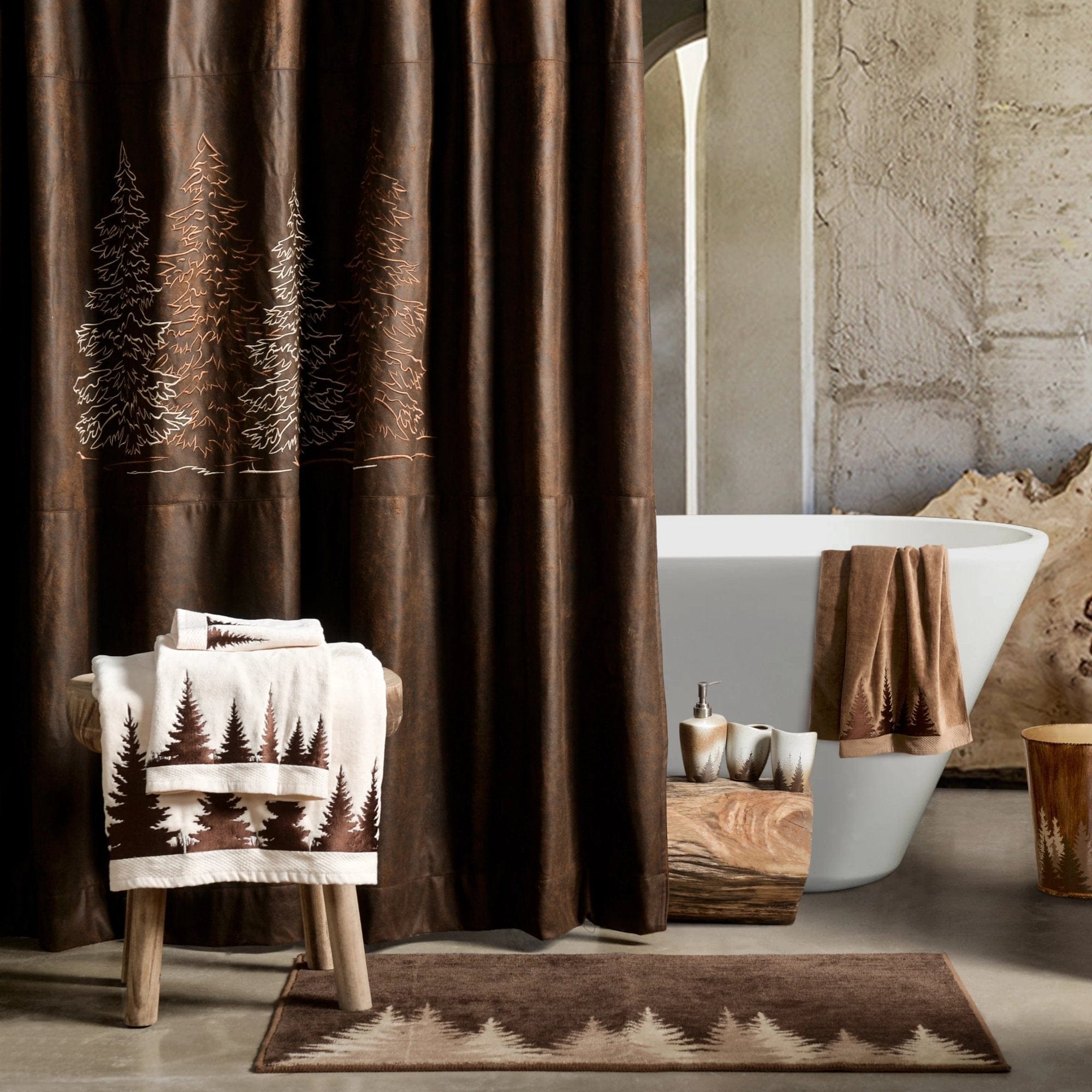 Premium 3-Piece Bath Towel Set - Soft & Absorbent, Mocha Brown - Perfect for Spa, Bathroom & Guest Use